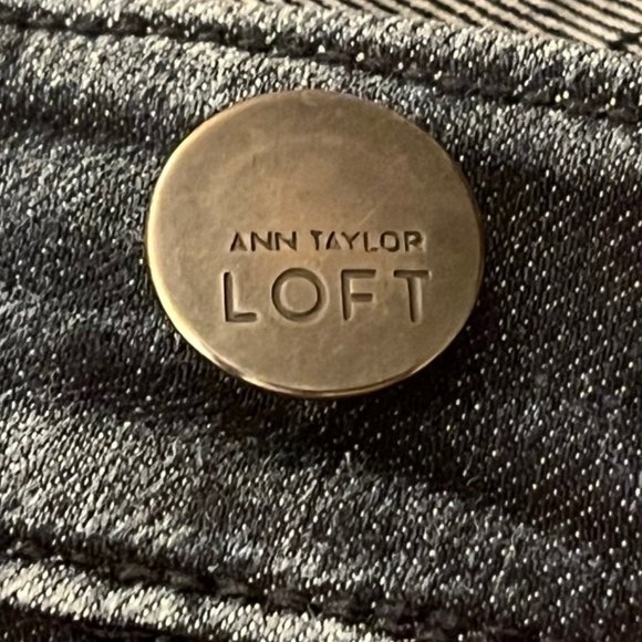 Loft 5 Pocket Dark Stonewash Denim Jean - 28/6P Curvy - Picture 7 of 9